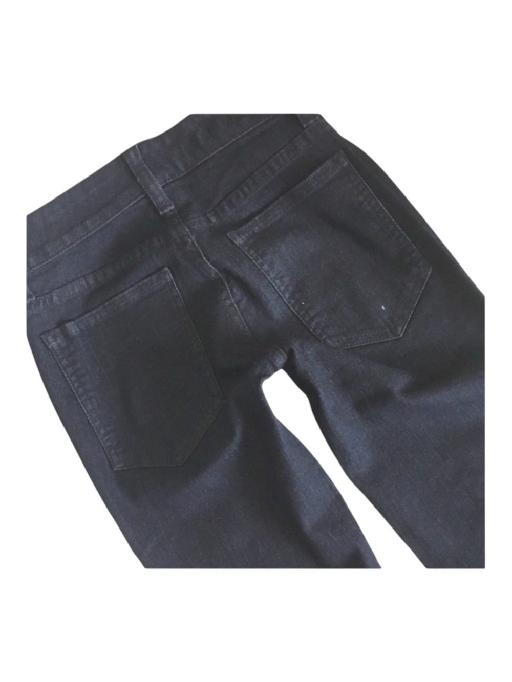 new LF Carmar ★ Stovepipe Studded Skinny Jean Jeans ★ Deep Dark Blue Denim ★ 24 - Picture 8 of 16
